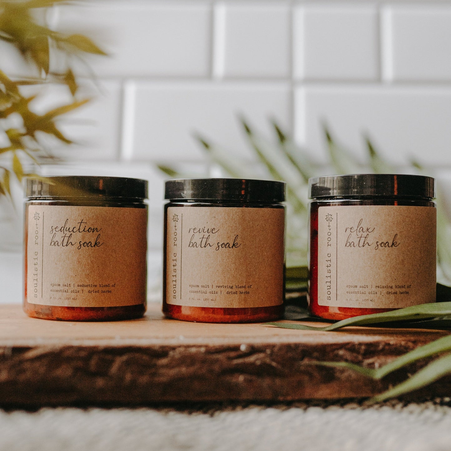 Essential Oil Bath Salts - Little Mountain Flowers