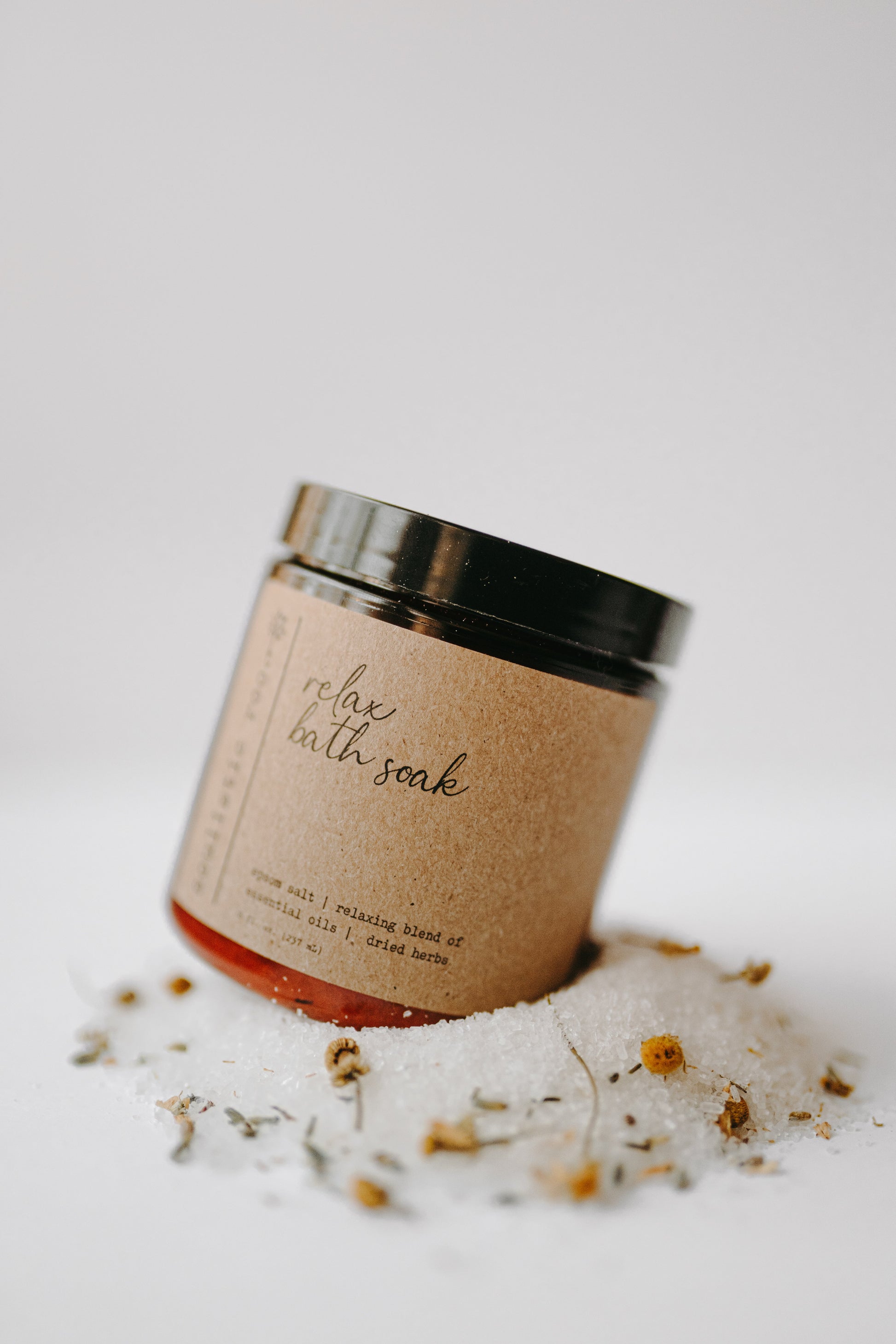 Essential Oil Bath Salts - Little Mountain Flowers