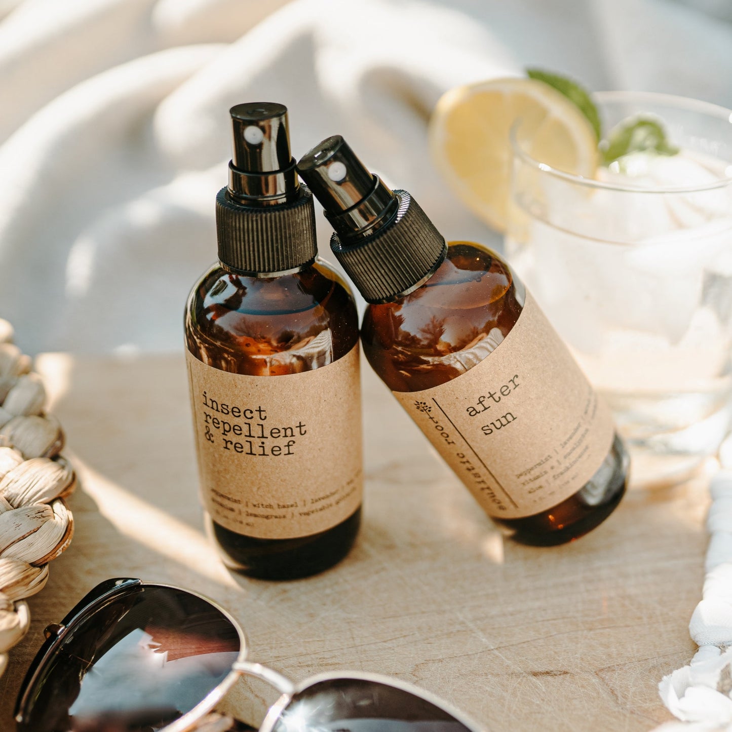 Summer Favorites Duo | After Sun + Bug Spray - Little Mountain Flowers
